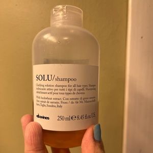 Davines SOLU open bottle